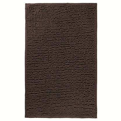 Chenille Bath Rug Extra Thick Bathroom Mat, Multiple Sizes & Colors for Entryways, Bedrooms and Living Spaces