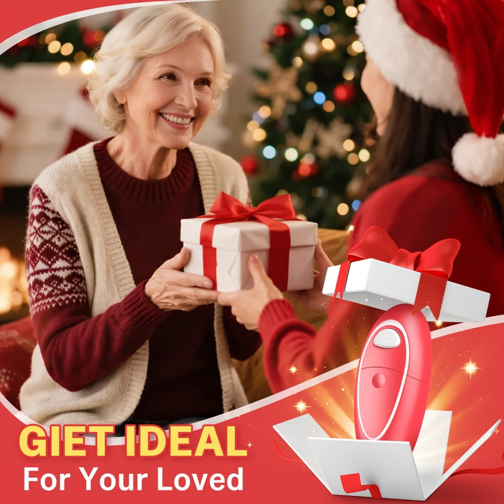 Automatic Can Opener Hands-Free | Electric Battery-Powered One-Touch Can Opener for All Can Sizes, Safe Smooth Edge