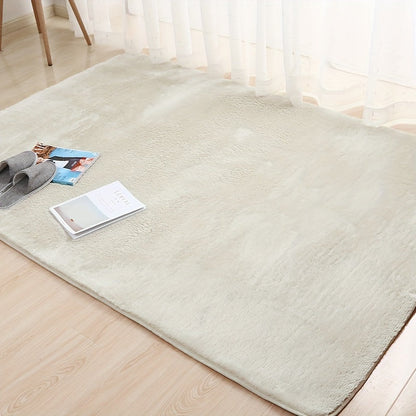 Area Rug Fluffy 900 g/m² Polyester Shag in Six Colors and Four Sizes for Bedroom or Living Room