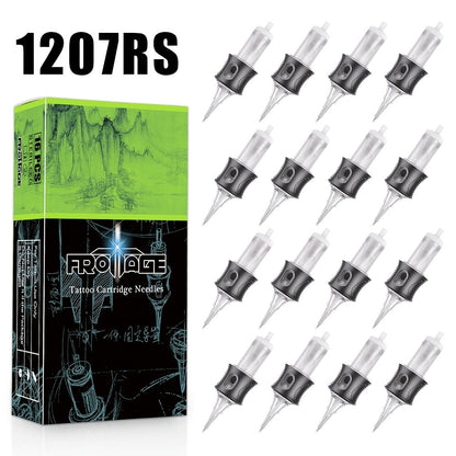 Tattoo Cartridge Needles with Frotage Label, 26 Retained RL RLT RS CM and M1 Cartridge Size Options