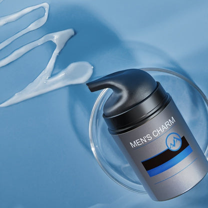 Men's Face Cream with Collagen & Hyaluronic Acid 50g for Bath Time, Home Spa and Personal Care
