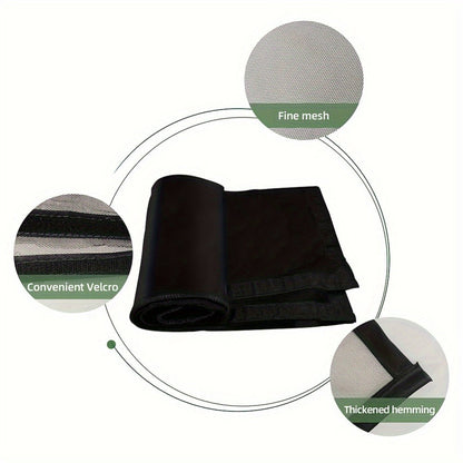 Garage Screen Door Magnetic Closure Mesh Screen for 2-Car Garage, Hands-Free Walk-Through, Weather Resistant Pest Proof Bug Barrier