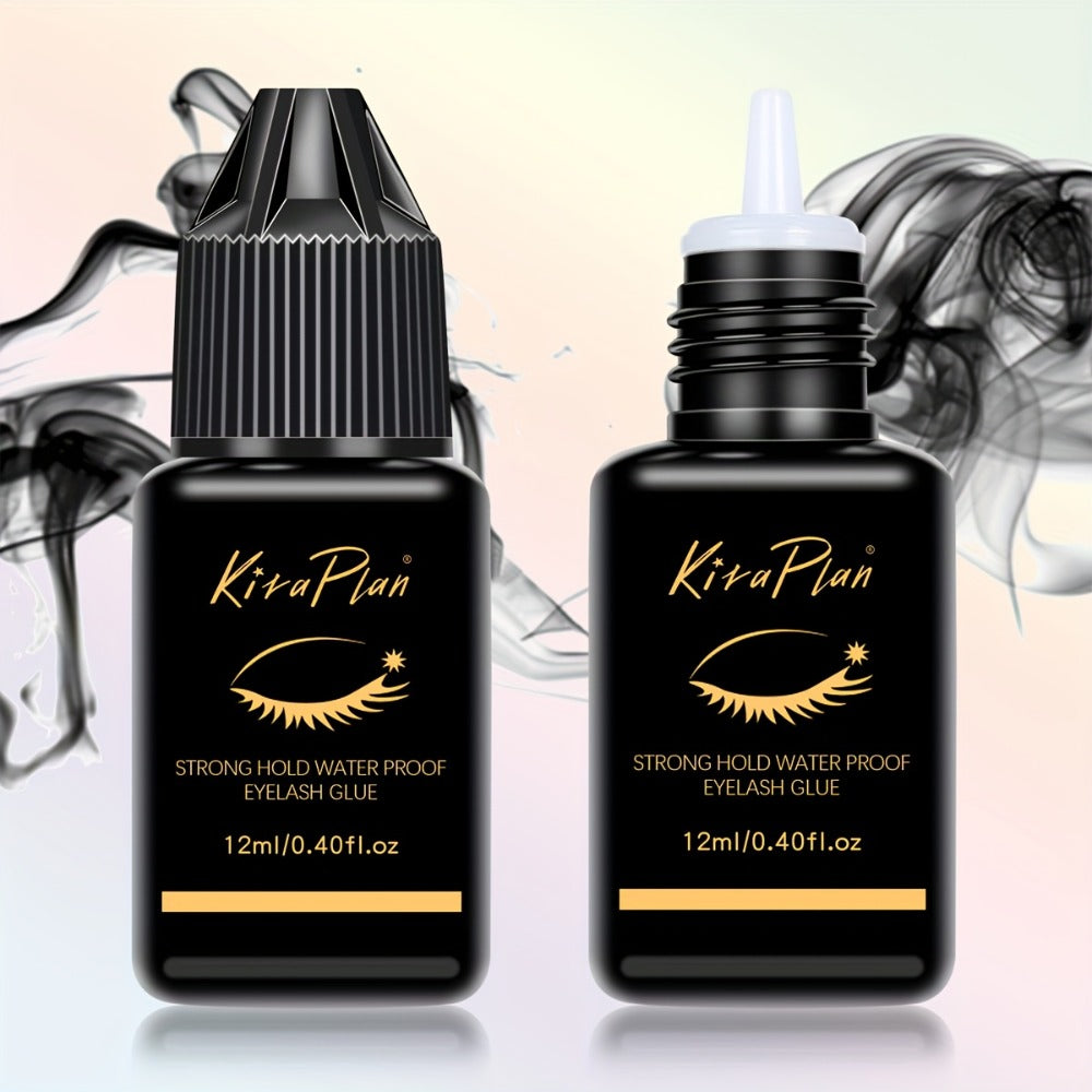 Odorless Lash Extension Glue Quick Dry Black Adhesive for DIY Individual & Cluster Lash Extensions
