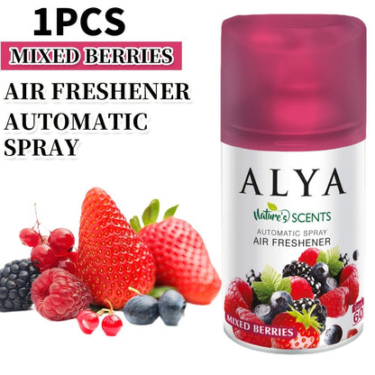 Spray Air Freshener Refill 8.45oz 1pc or 4pcs - 6 Scents Lavender Vanilla Cool Linen Ocean Mixed Berries Magnolia