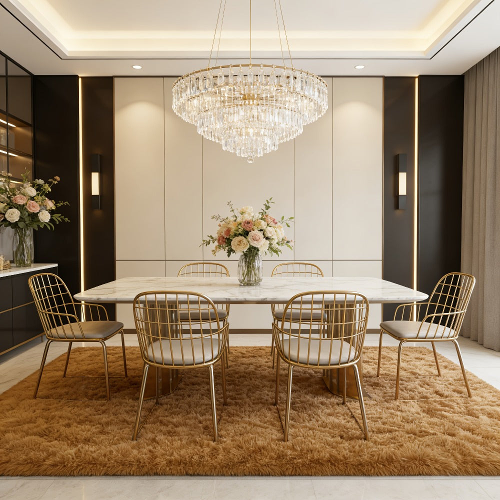 Area Rug Faux-Fur Tufted Collection at 650 g/m² with 22 Colors and Ten Retained Size Listings