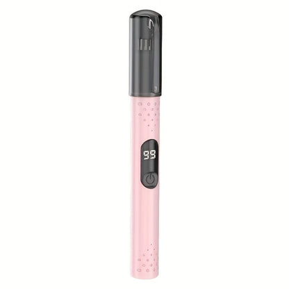 Nose Hair Trimmer Electric – USB Rechargeable Stainless Steel Unisex Trimmer for Nose, Ear & Eyebrow Hair, No-Pull Painless Cutting