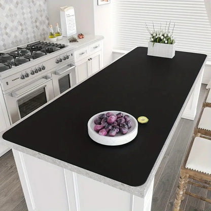 Kitchen Counter Mat Heat Resistant Countertop Protector Pad Extra Large Cuttable Mat for Home Cooking, Dining and Outdoor Meals
