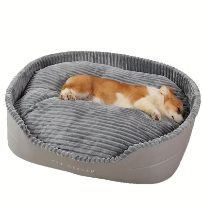 Large Dog Bed Washable Orthopedic Pet Bed – Machine Washable, Bite Resistant, Anti-Slip, All Season Comfort for Medium & Large Dogs