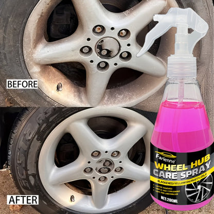 Iron Remover Spray for Wheels – Brake Dust Cleaner, Fallout Remover, Rust Protection for Alloy, Chrome, Painted & Steel Wheels