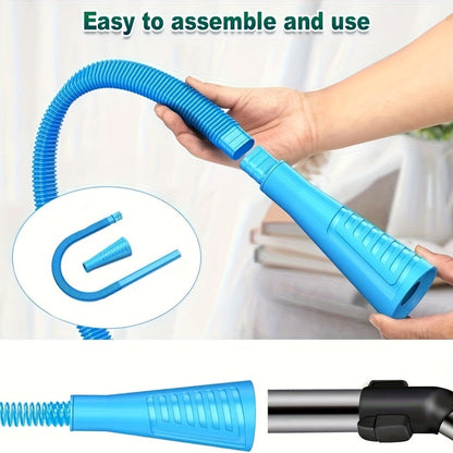 Dryer Vent Cleaner Kit Vacuum Hose Attachment Lint Remover Brush Flexible Dryer Duct Cleaning Tool for Removing Lint Debris Blockage