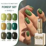 Photo frame bottle Green forest 9 color set