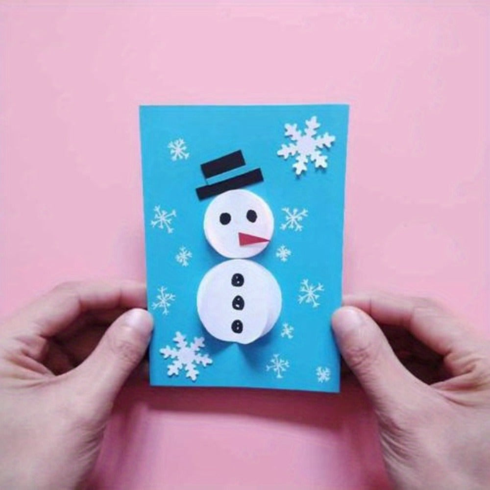Blank Cards with Envelopes 4x6 Inch | 40 or 80 Sets Colorful Rainbow DIY Greeting Cards | Single Panel Holiday Christmas Birthday Note Cards