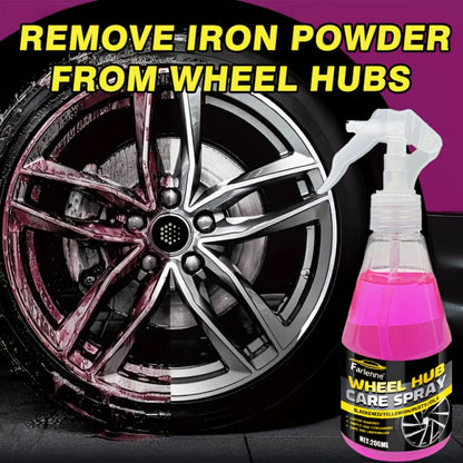 Iron Remover Spray for Wheels – Brake Dust Cleaner, Fallout Remover, Rust Protection for Alloy, Chrome, Painted & Steel Wheels
