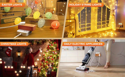 Christmas Tree Remote Control Socket with Built-in Music Function for an Everyday Personal Care Routine