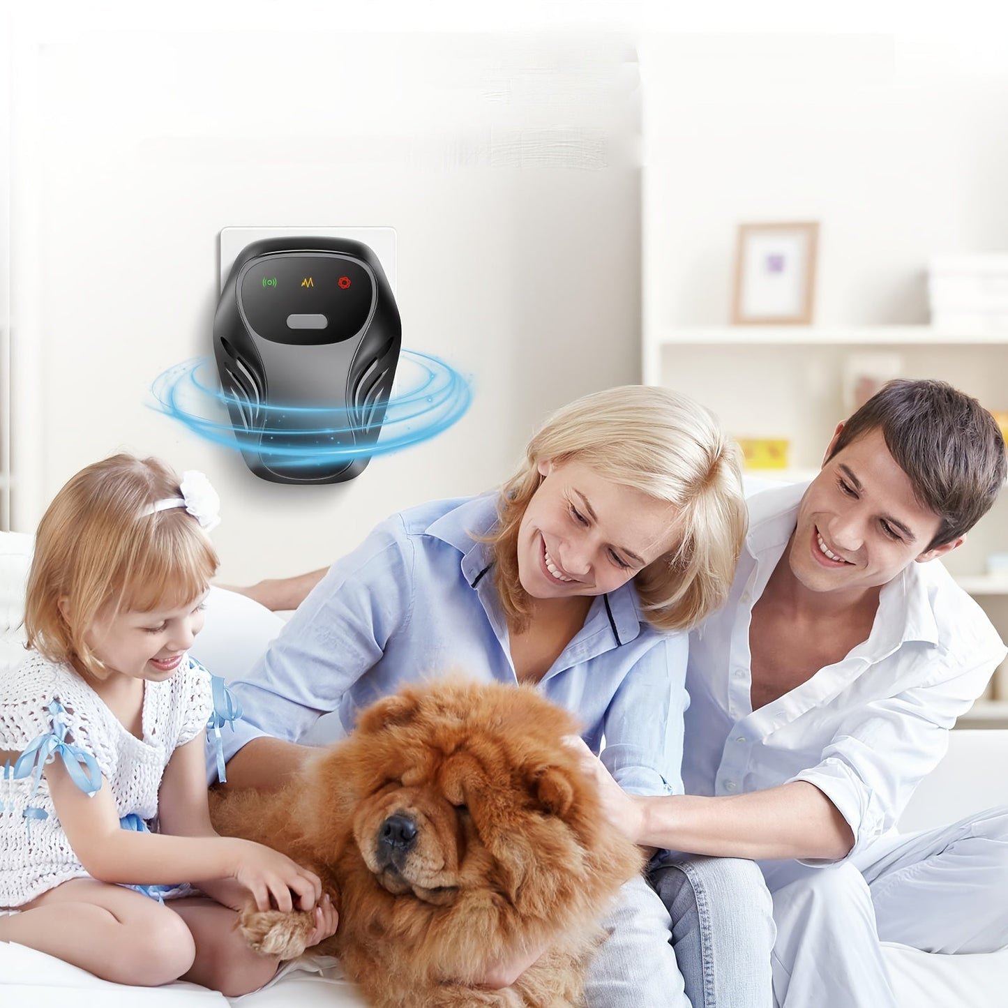 Ultrasonic Pest Repeller Plug In, Dual Speaker Rodent Indoor, Electronic Mouse Rat Insect Ant