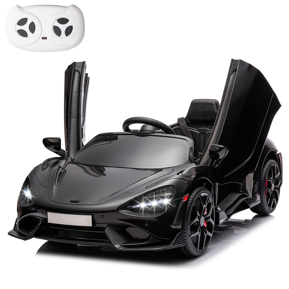 12V Kids Ride On Car Electric Vehicle with Hydraulic Doors Remote Control with the Listed Color, Size or Set Options for Everyday Use