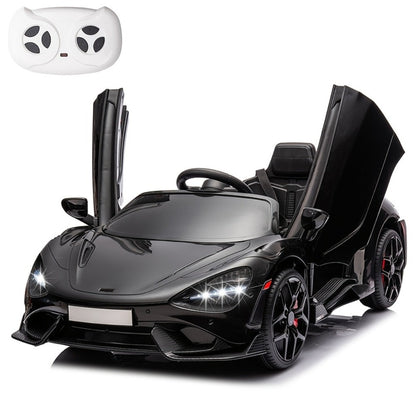 12V Kids Ride On Car Electric Vehicle with Hydraulic Doors Remote Control with the Listed Color, Size or Set Options for Everyday Use
