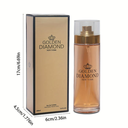 Perfume for Women Brilliant Diamonds 100ml EDP Spray with a Fresh Floral Fragrance Profile
