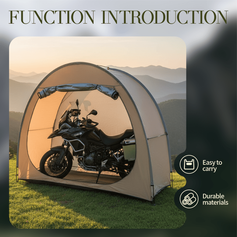 Bike Storage Tent Outdoor for Garden, Patio and Yard Use, with the Listed Configuration, for Everyday Use and Organized Storage