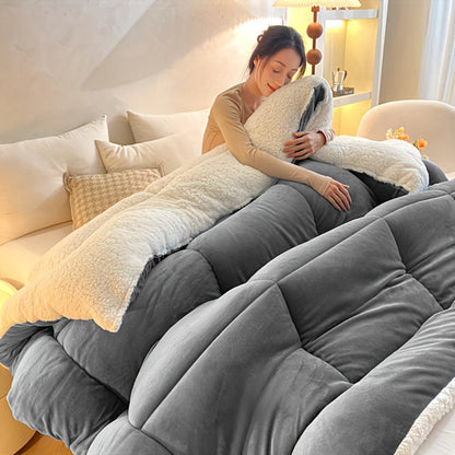 Moire-Style Flannel Blanket with Plush-Look Lining, Five Color Choices and Four Size Labels up to 108 x 90 Inches