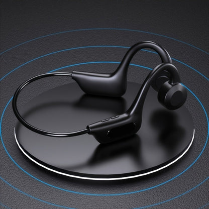 Open Ear Air Conduction Headphones Wireless, Mosyxe Sport Earphones with Noise Cancelling Mic, Seamless Bluetooth Pairing
