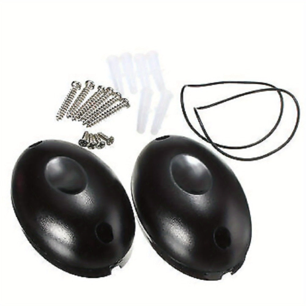 Infrared Beam Sensor Security Alarm, Anti-Jamming Outdoor Indoor Motion Detector, 20M Detection Range