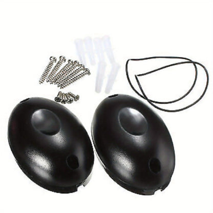 Infrared Beam Sensor Security Alarm, Anti-Jamming Outdoor Indoor Motion Detector, 20M Detection Range