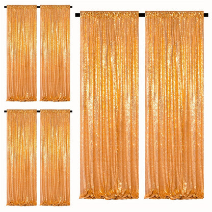 Sequin Backdrop Curtains 2FTx8FT Glitter Photography Background Panels for Party Wedding Birthday for an Everyday Personal Care Routine
