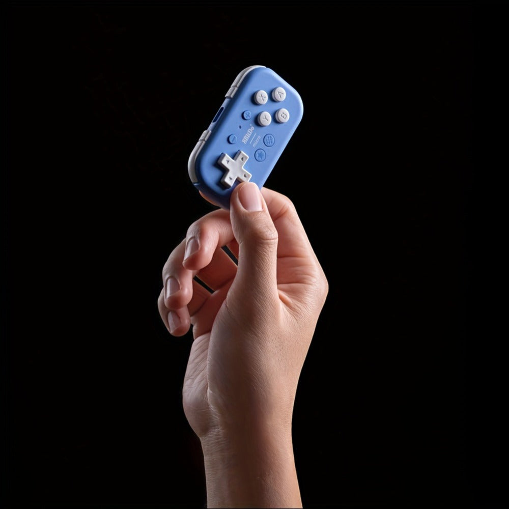 8BitDo Micro Bluetooth Gamepad for Nintendo Switch Android Raspberry Pi – Pocket-Sized Mini Controller with Keyboard Mode