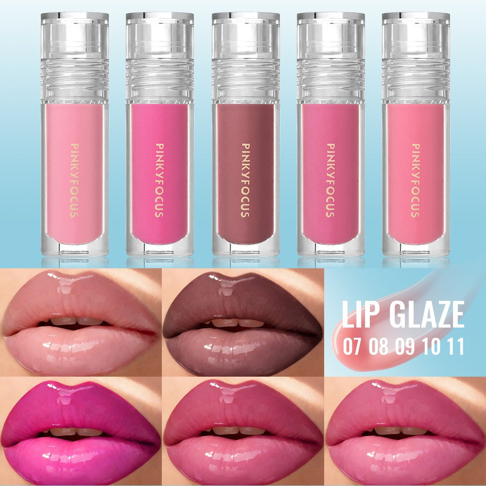 Plumping Lip Gloss Maximizer for Women, Mirror-Like High Shine Finish, Lip Injection Effect for Fuller Voluminous Lips