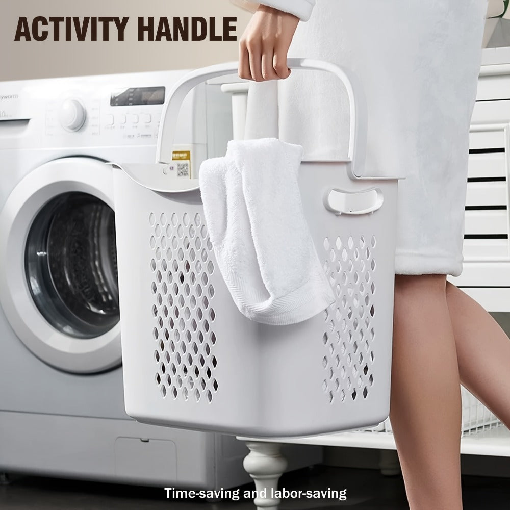 Rolling Laundry Hamper Cart with Wheels Multi-Tier | Large Capacity Laundry Basket with Removable Baskets | Wheeled Laundry Organizer