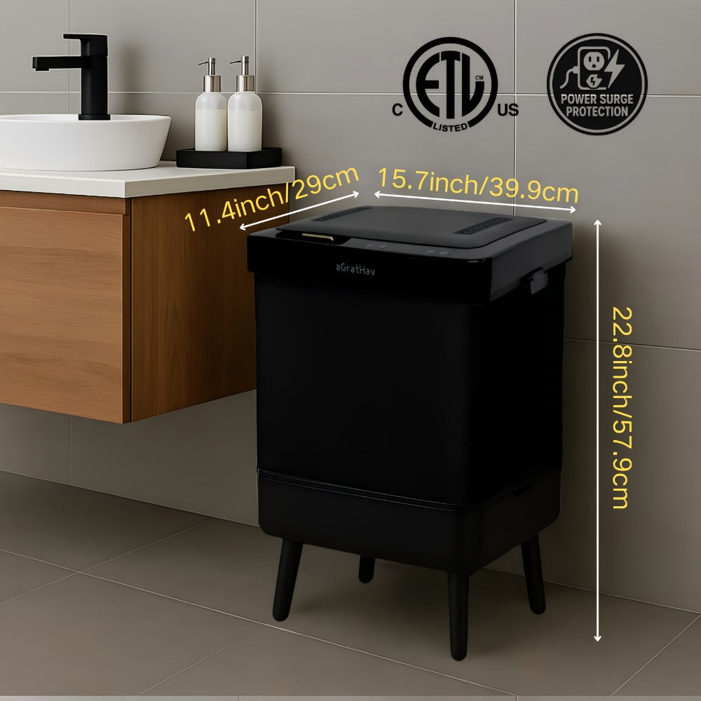 Electric Towel Warmer 35L Large Capacity Foldable Blanket Warmer with Timer & Drying Mode, Fast Heating