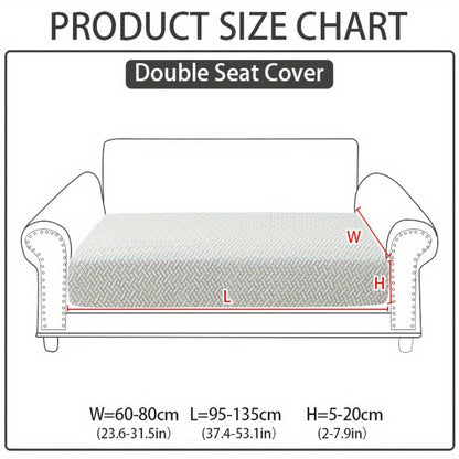 Sofa Cover Sectional Panel Options for Single to 4 Seats, Chaise, Armrest Pair or Backrest in Five Colors