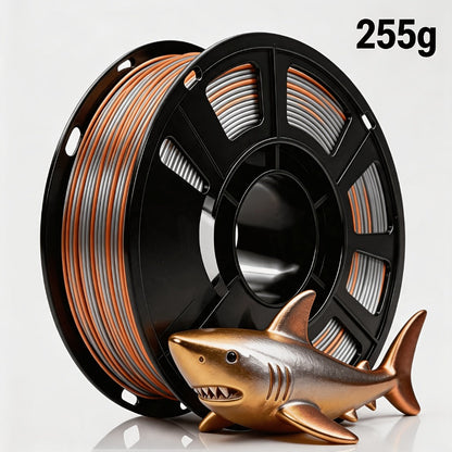 Rainbow PLA Filament 1.75mm Single Dual Triple Color Vacuum Packed, Neatly Wound High Precision ±0.02mm Smooth Printing