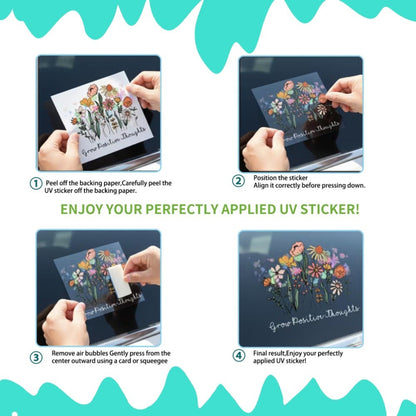 Four-Piece Red-and-White Robe Figure Sticker Set for Vehicle Windows and Other Flat Surfaces