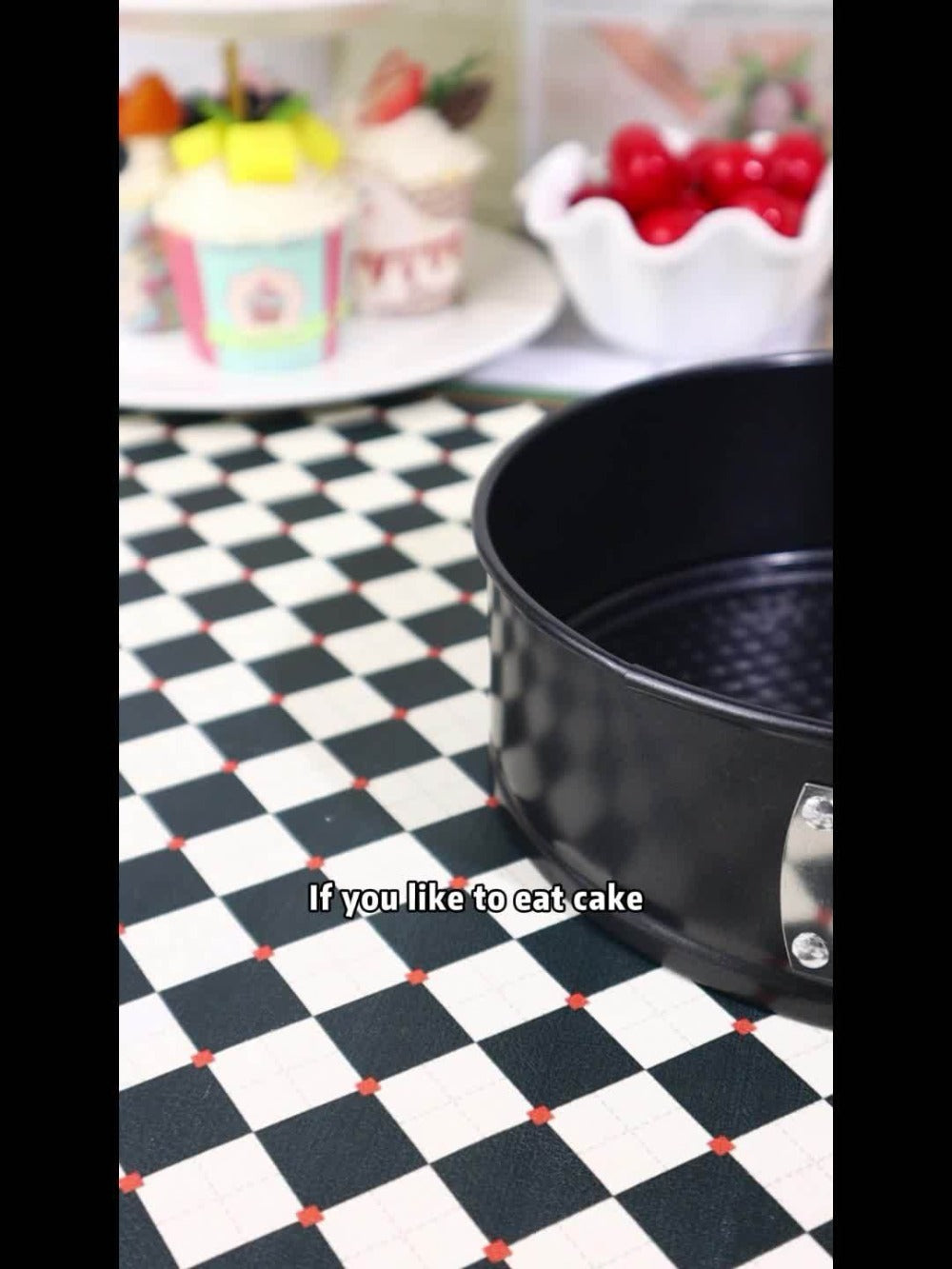 Springform Cake Pan Set, Nonstick Carbon Steel Cheesecake Pan with Removable Bottom & Locking Latch