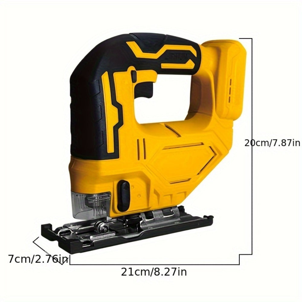 Power Tools ELECMAPS Cordless Jigsaw for DeWalt 20V Max Battery Format with LED, Orbital Settings and Bevel Base