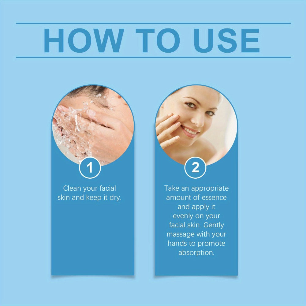 Hyaluronic Acid Collagen Elastin Micro Infusion Facial Serum 0.25mm - Microneedle Serum for Bath Time, Home Spa and Personal Care