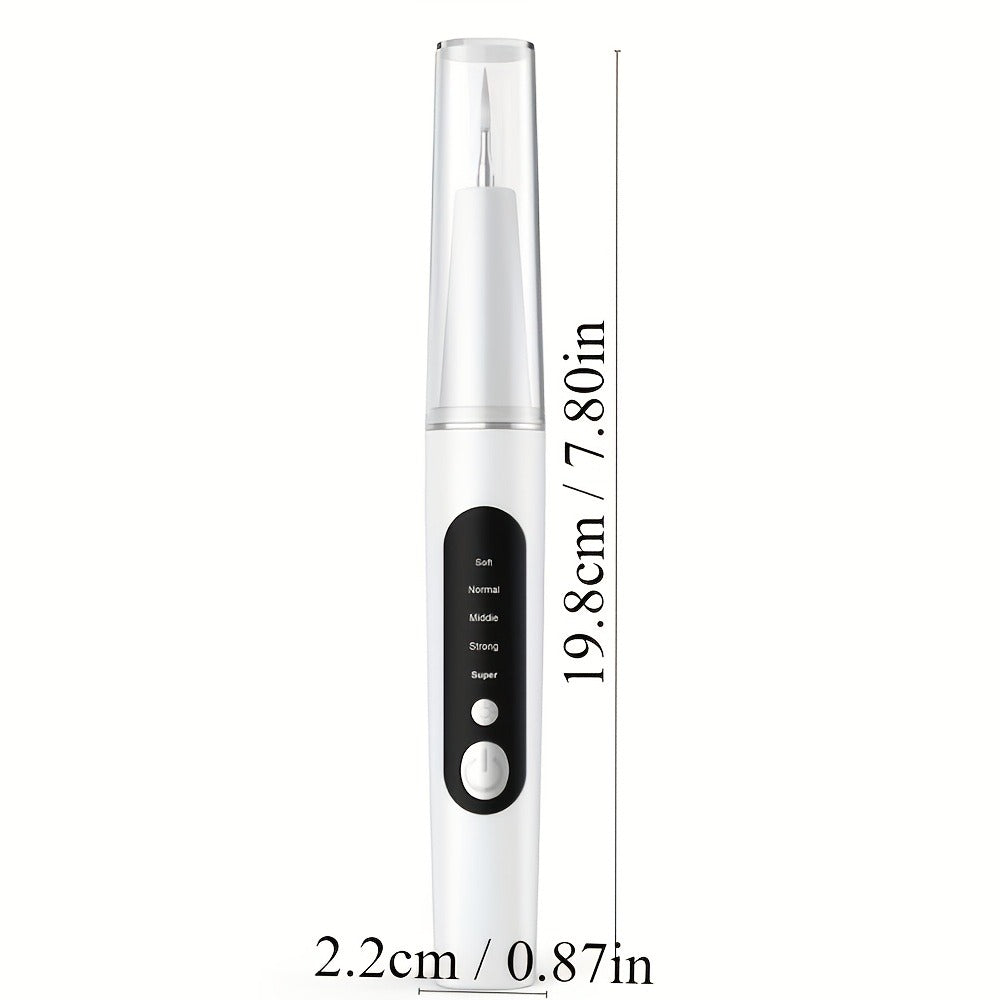 Electric Toothbrush Kit with LED Light & 5-Mode Adjustment, 3 Brush Head Accessories, Deep Cleaning Oral Care Set for Home Use