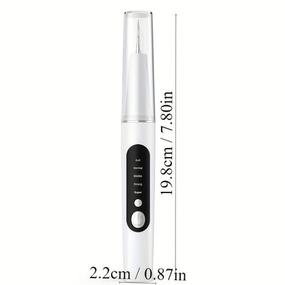 Electric Toothbrush Kit with LED Light & 5-Mode Adjustment, 3 Brush Head Accessories, Deep Cleaning Oral Care Set for Home Use