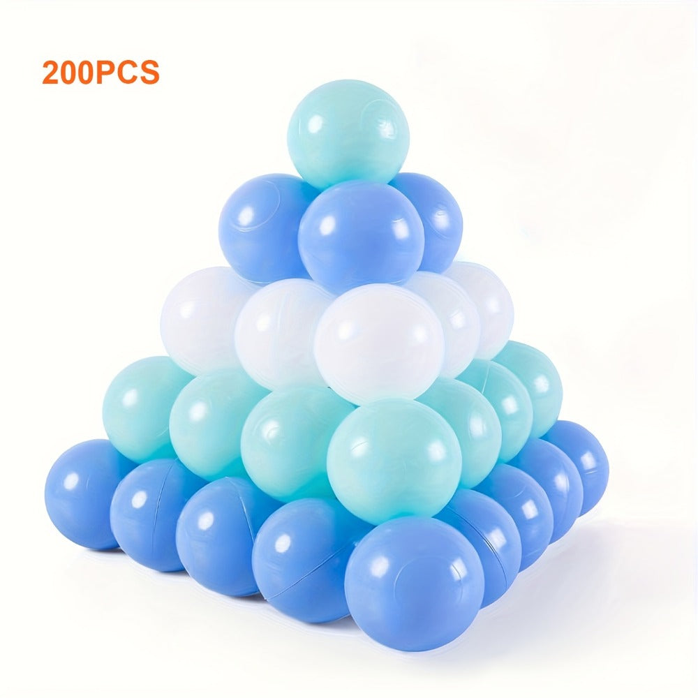Ball Pit Balls 100/200 Pcs for Babies Toddlers PE Colorful Ocean Play Balls with the Listed Color, Size or Set Options for Everyday Use