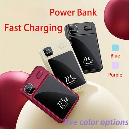 Magnetic Wireless Power Bank 38880mAh 22.5W Fast Charging with Digital Display for iPhone 17 16 15 14 13 12 Pro Max Plus Android