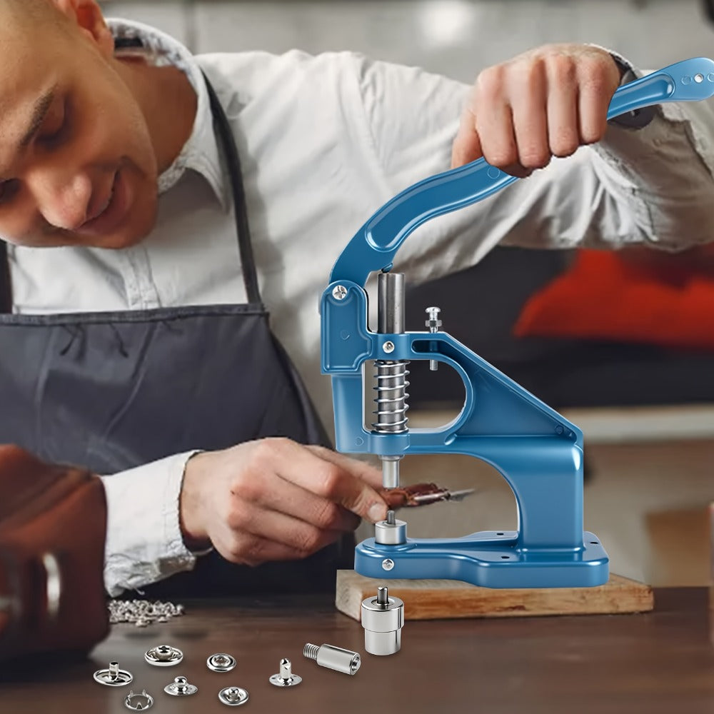 Grommet Machine Kit Eyelet Punch Tool Set for Entryways, Bedrooms and Living Spaces, with the Listed Configuration