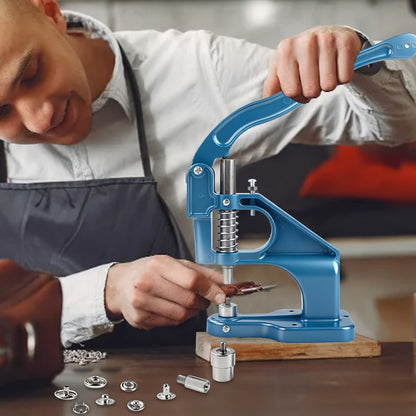 Grommet Machine Kit Eyelet Punch Tool Set for Entryways, Bedrooms and Living Spaces, with the Listed Configuration