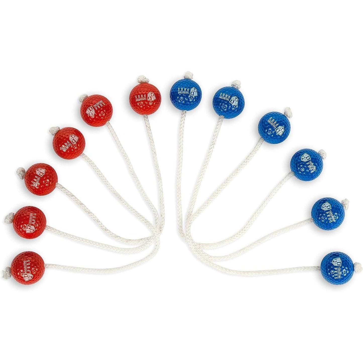 Premium PVC Ladder Toss Game Set with Bolos & Carrying Case – Heavy Duty 2.5mm PVC, Real Golf Ball Bolos, 38.5" Tall