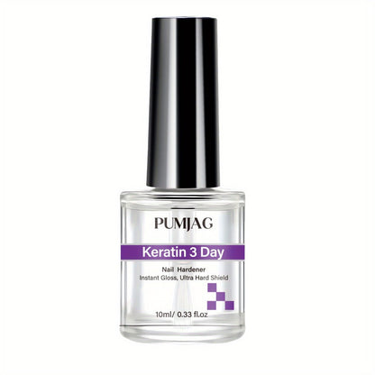Nail Strengthening Oil Serum, 3-Day Manicure Treatment with Biotin, Vitamin A E C & Calcium for Brittle Nails
