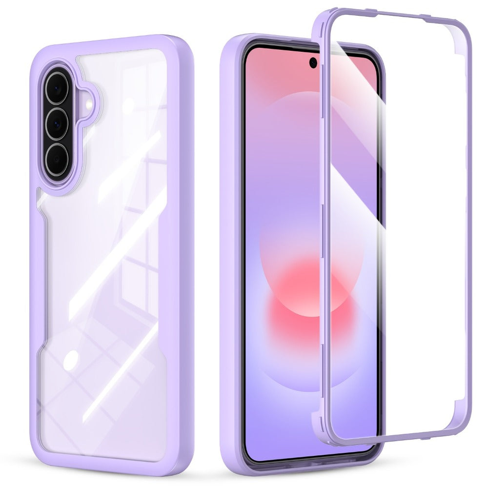 Samsung Galaxy A-Series Rugged Case with Built-In Screen Protector – Full Body Shockproof Phone Cover for Galaxy A15 A16 A17 A36 A37 A56 A57