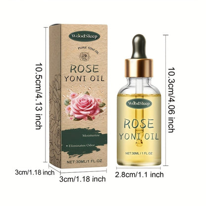 Feminine Care Oil with Rosehip Oil 30ml, Gentle Intimate Care Oil Mild Non-Irritating Formula