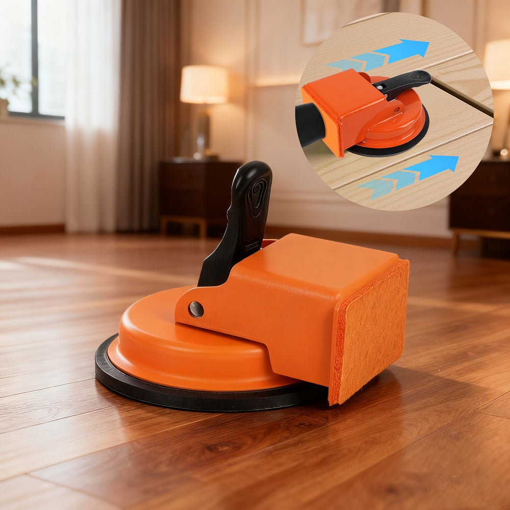 Floor Gap Fixer Tool with 4.84" Suction Cup, Laminate Floor Gap Tool Kit for Vinyl Plank Hardwood Floors