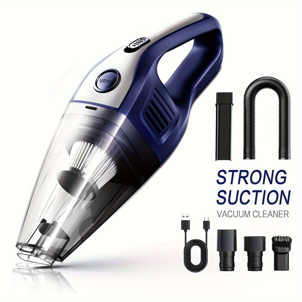 Model 901 Cordless Car Vacuum Cleaner with 5000Pa Source Rating, USB Charging, One-Button Bin and Six Finishes